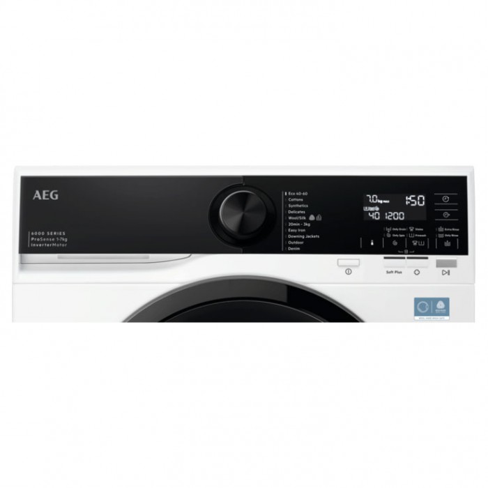 Пералня AEG L6SE27DE Серия 6000 ProSense®, 1200 обр/мин, 7 кг
