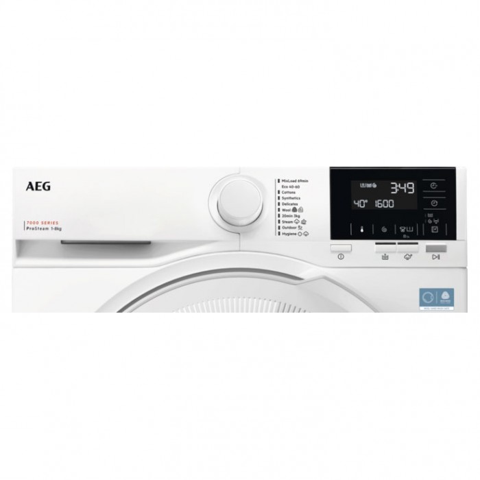 Пералня AEG LFR71862SBE Серия 7000 ProSteam®, 1600 обр/мин, 8 кг