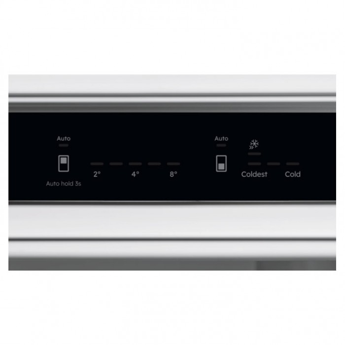 Комбиниран хладилник с фризер за вграждане AEG NSC8T751DS Серия 8000 NoFrost, 188 см
