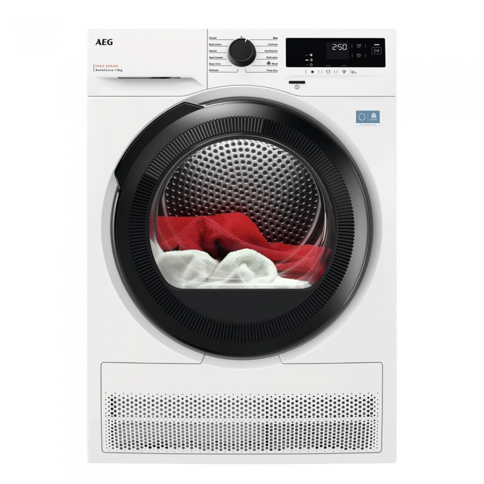 Сушилня с термопомпа AEG T5DZ8BE Серия 5000, 8 кг