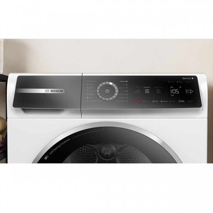 Сушилня с термопомпа Bosch WQB246DNBY Серия 8 WiFi, 9 кг