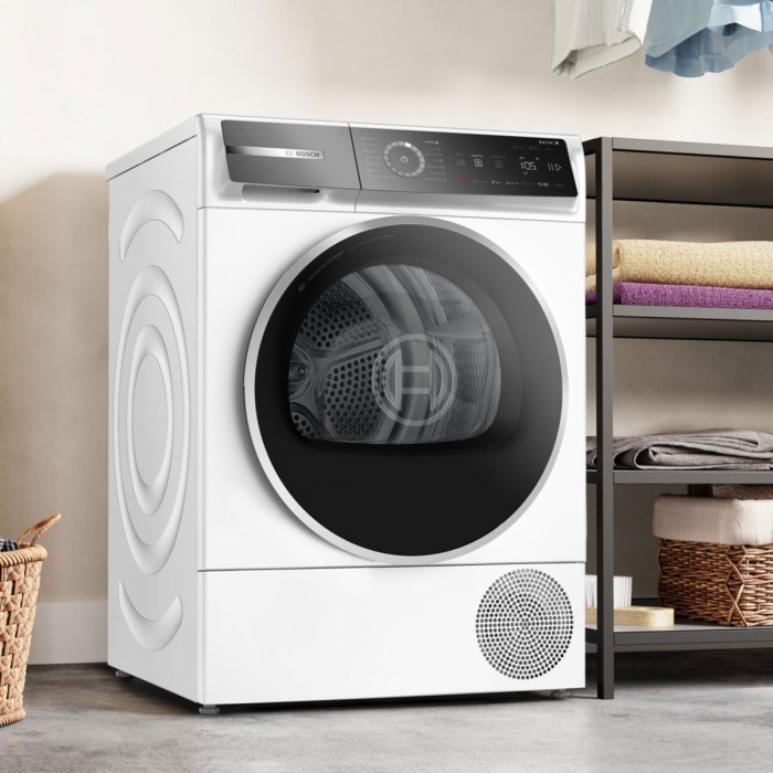 Сушилня с термопомпа Bosch WQB246DNBY Серия 8 WiFi, 9 кг