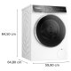 Пералня Bosch WGB25402BY Серия 8, Iron Assist, WiFi, 1400 обр/мин, 10 кг