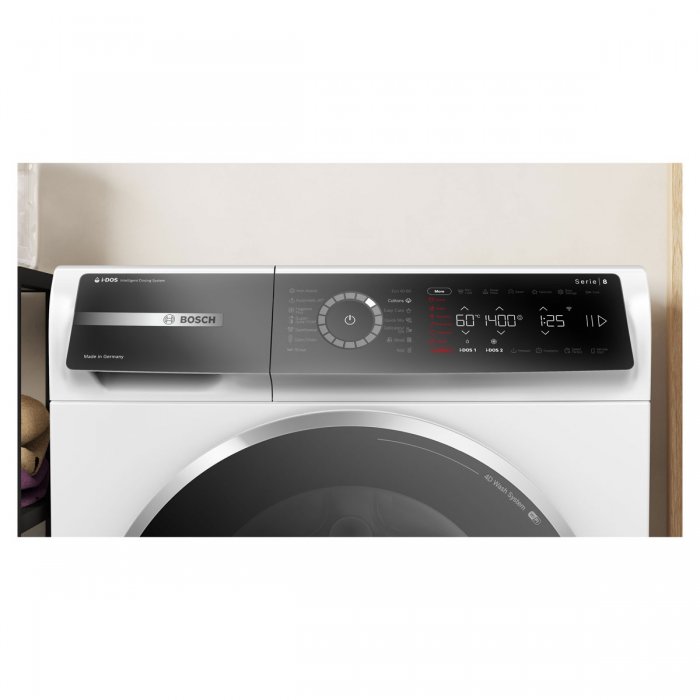 Пералня Bosch WGB254A2BY Серия 8, i-DOS, Iron Assist, WiFi, 1400 обр/мин, 10 кг