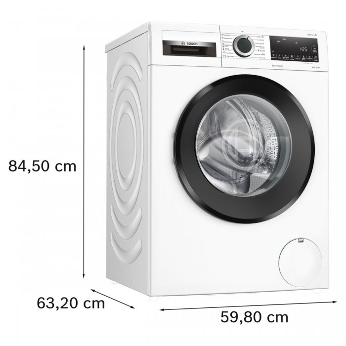 Пералня Bosch WGG242Z3BY Серия 6, Iron Assist, 1200 обр/мин, 9 кг