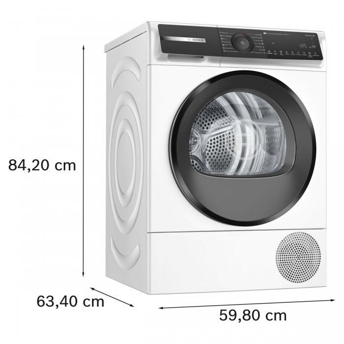Сушилня с термопомпа Bosch WQH245B6BY Серия 6, 9 кг