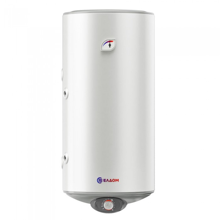Вертикален бойлер Eldom WVF10046ISL 100л с ниска лява серпентина - неръждаем