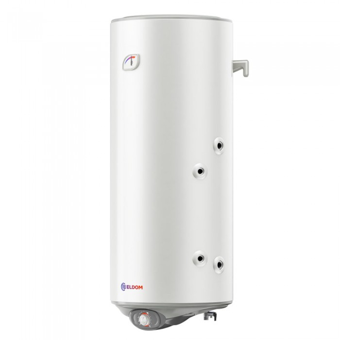 Вертикален бойлер Eldom WVF12046ISR 120л с ниска дясна серпентина - неръждаем
