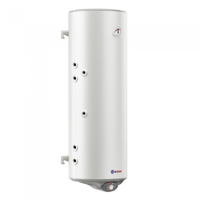 Вертикален бойлер Eldom WVF15046IS21L 150л с две паралелни леви серпентини - неръждаем