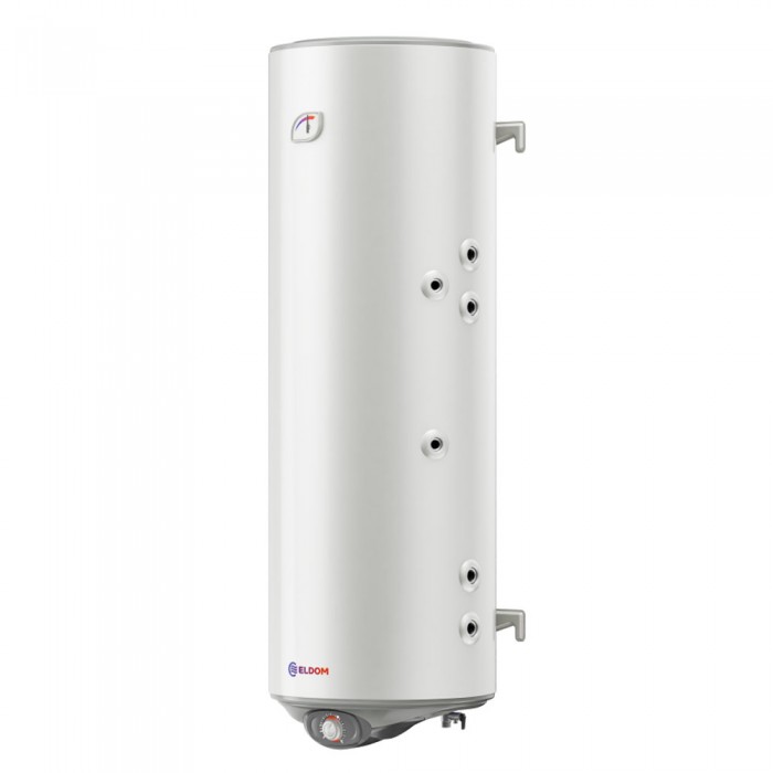 Вертикален бойлер Eldom WVF15046IS21R 150л с две паралелни десни серпентини - неръждаем
