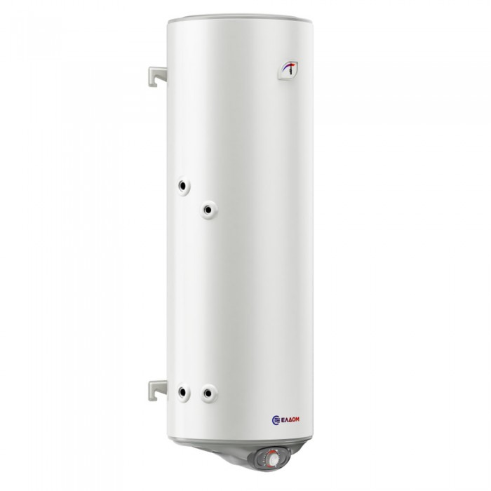 Вертикален бойлер Eldom WVF15046ISL 150л с ниска лява серпентина - неръждаем