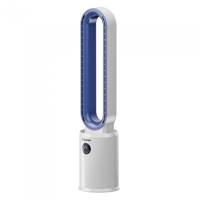 Безвитлов колонен вентилатор Eldom Breeze FFC White