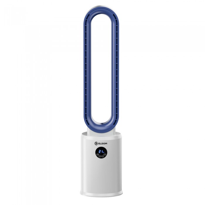 Безвитлов колонен вентилатор Eldom Breeze FFC White