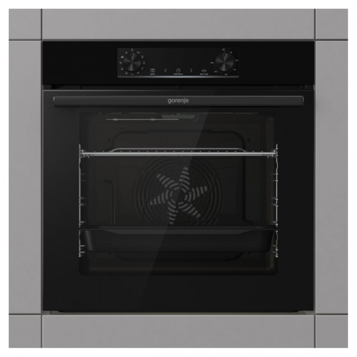 Фурна за вграждане Gorenje BO6735E02BKOT, 77 л, Клас А