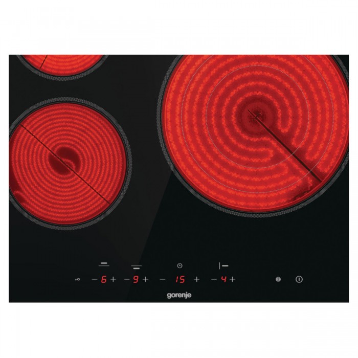 Стъклокерамичен плот за вграждане Gorenje ECT632BSCE, 60 см