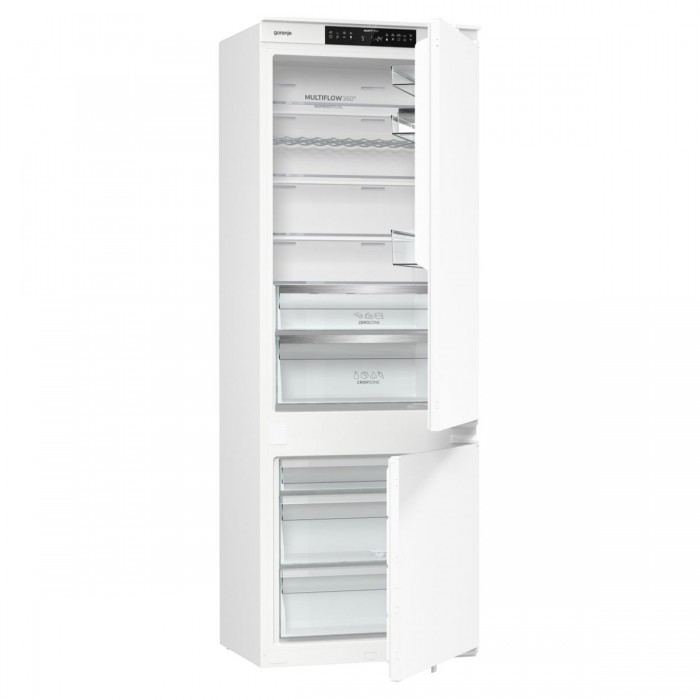 Комбиниран хладилник с фризер Gorenje NRKI619D61WFE, 194 см.
