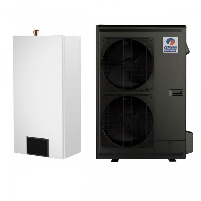 Термопомпа Gree Versati IV GRS-CQ16Pd/NhH3-E1, 16 kW, отопление, охлаждане и БГВ