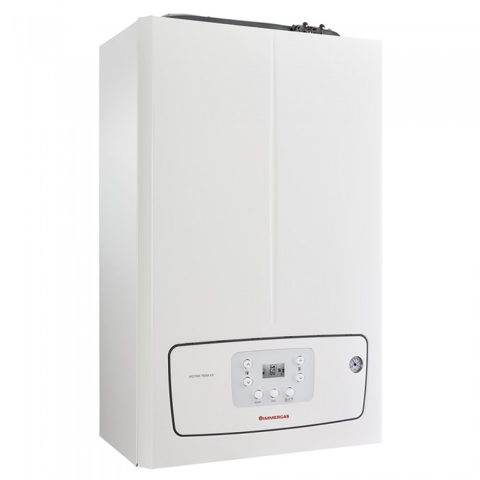 Газов котел Immergas Victrix Tera V3 28 EU + димоотвод, 24/28 kW, двуконтурен