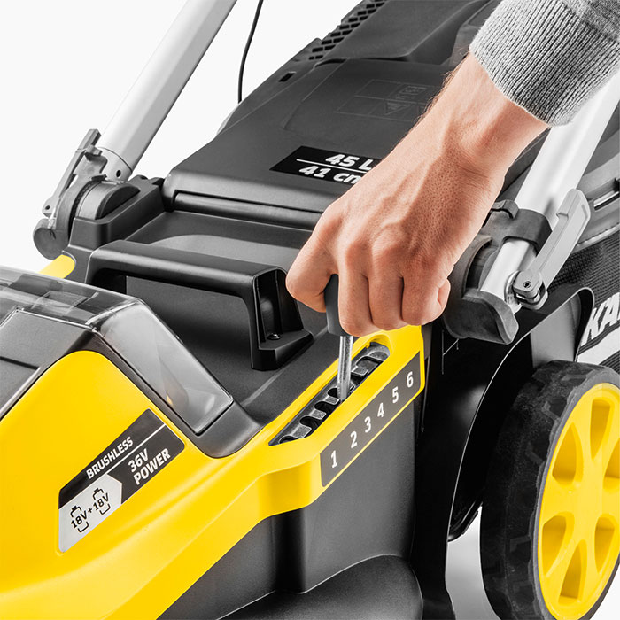Акумулаторна косачка Karcher LMO 5-18 Dual (без батерии)