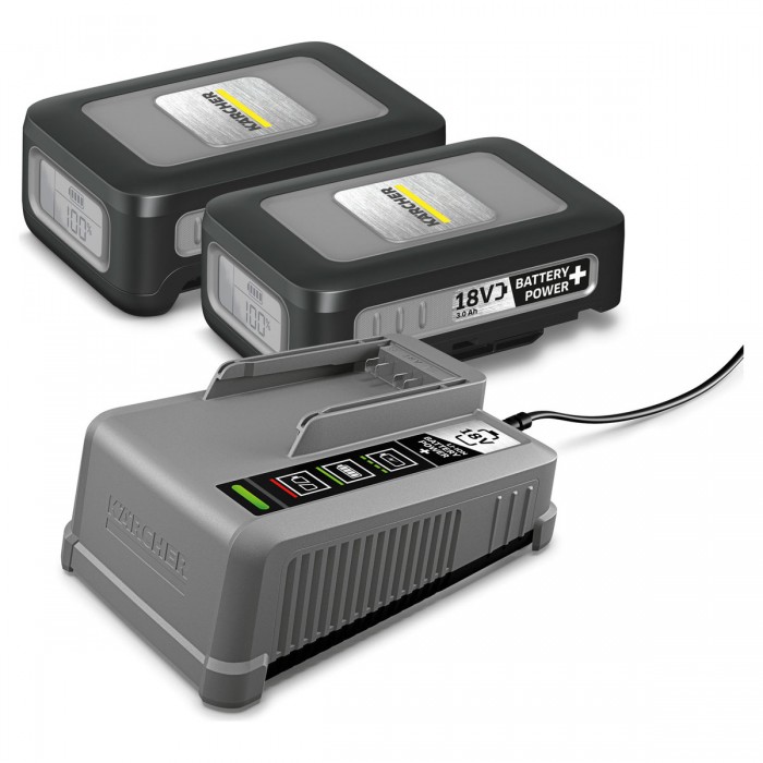 Комплект батерии със зарядно Karcher Starter kit Battery Power+ 18/30