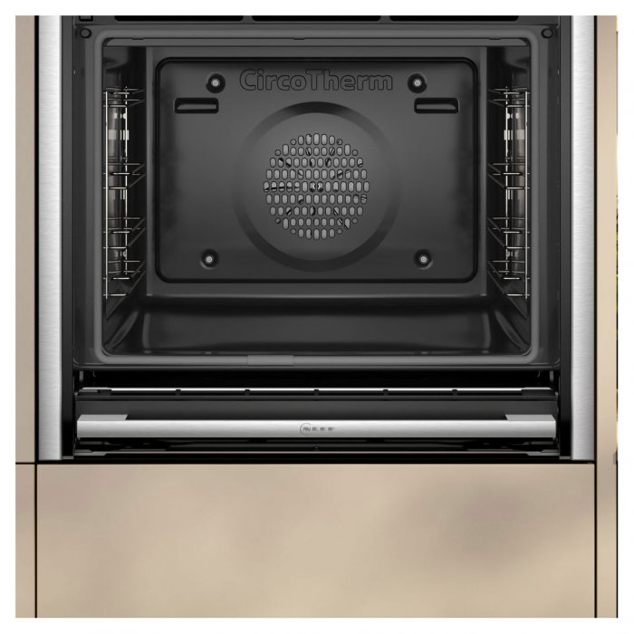 Фурна за вграждане Neff B64VT73N0 Серия N90 Slide & Hide, Пиролиза, Пара, 71 л, Клас A+