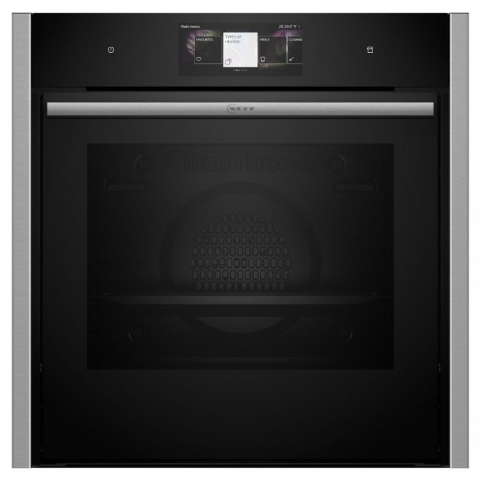 Фурна за вграждане Neff B64VT73N0 Серия N90 Slide & Hide, Пиролиза, Пара, 71 л, Клас A+