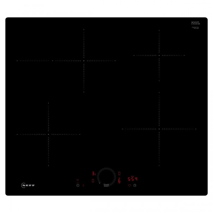 Индукционен плот за вграждане Neff T56PHF1C0 Серия N70 Flush mount, 60 см