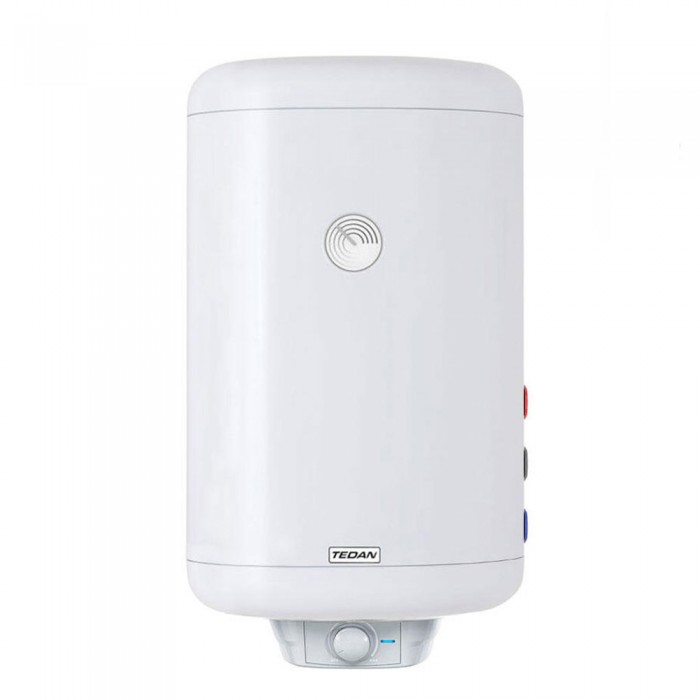 Вертикален бойлер Tedan Combi MB 100L inox 3 kW с дясна серпентина