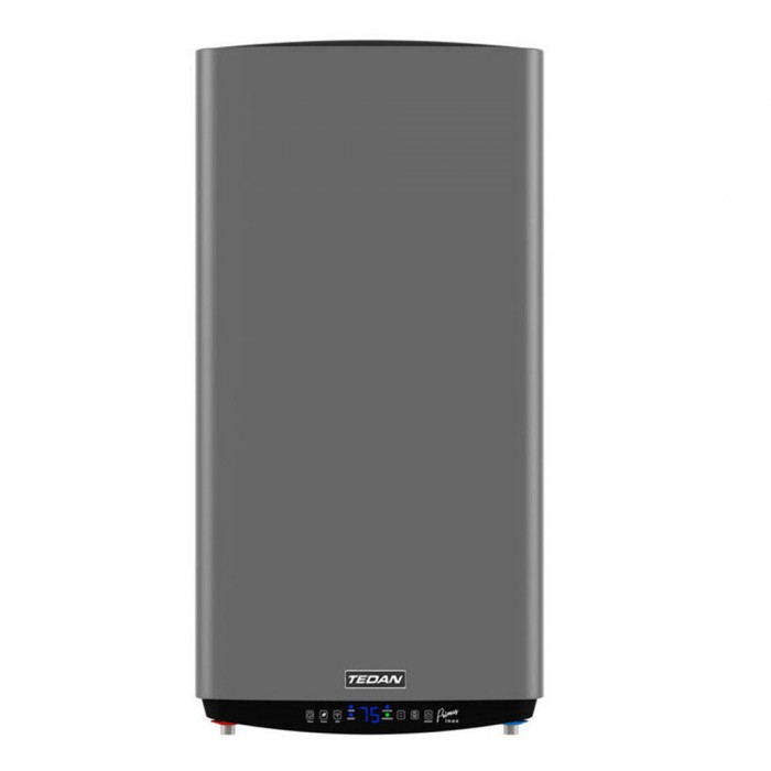 Мултипозиционен бойлер Tedan Flat Primus INOX WiFi 80 gray - неръждаем