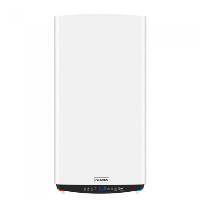 Мултипозиционен бойлер Tedan Flat Primus INOX WiFi 80 white - неръждаем