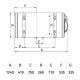Хоризонтален бойлер Tedan Standard BT 120 inox ХД - неръждаем
